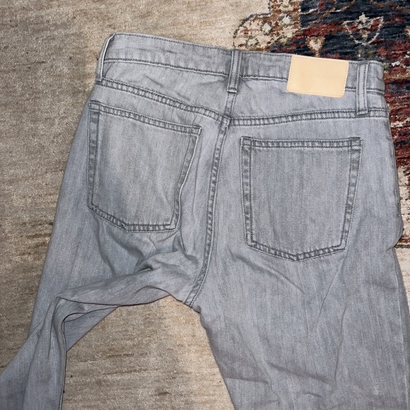 Everlane The Summer Jean Super-Soft Relaxed Ash Grey Size 24 - Picture 7 of 7